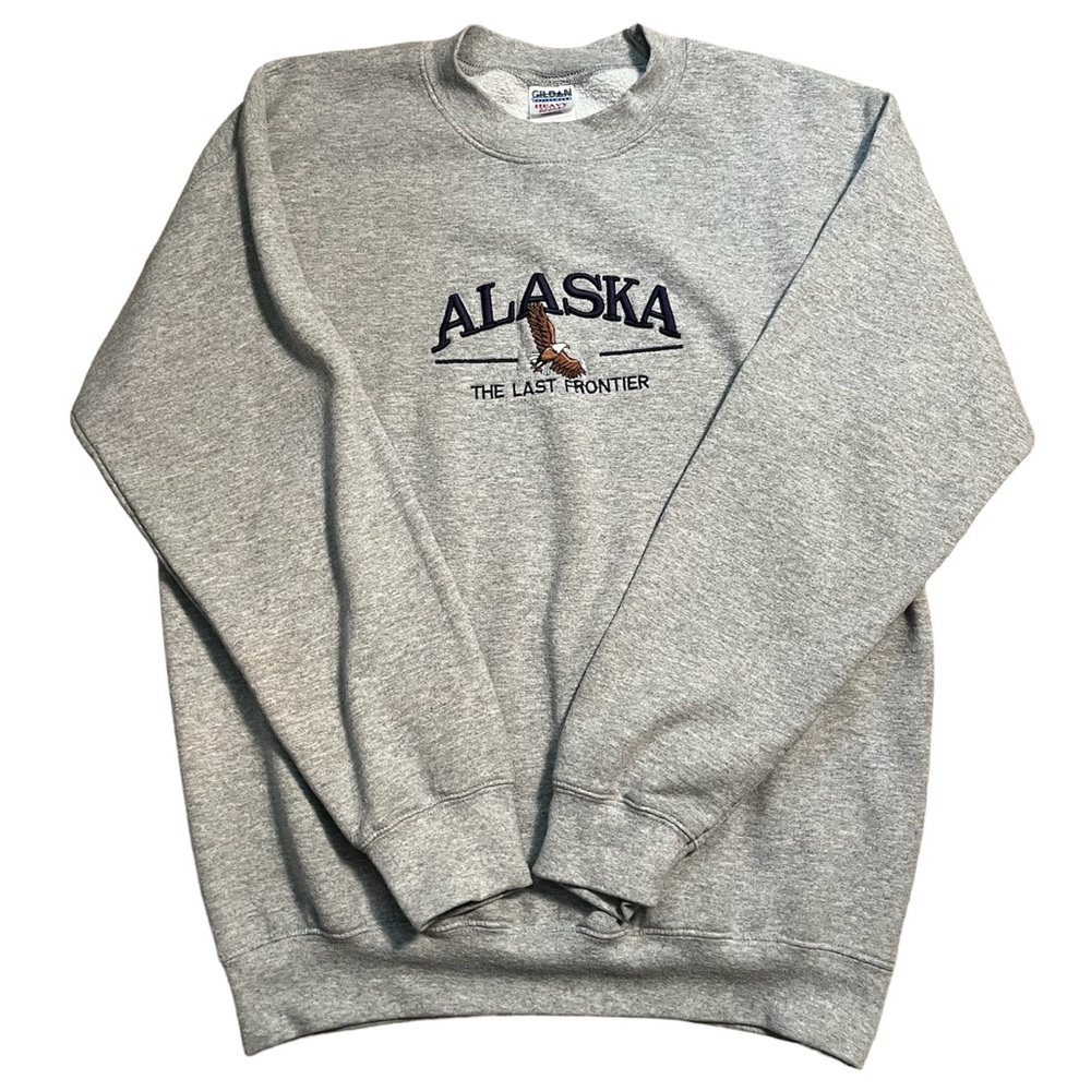 Gray Alaska Crewneck